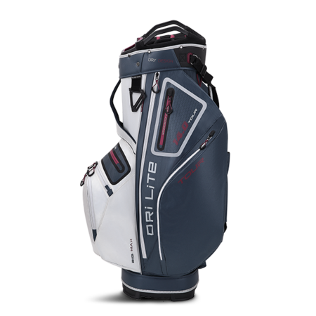 Big Max Dri Lite Tour Cartbag Navy Grey Burgundy