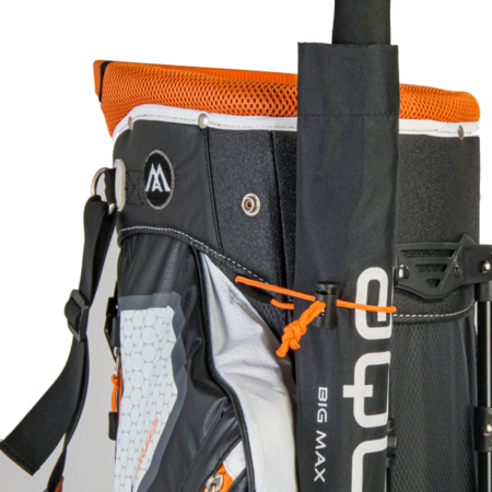 Big Max Dri Lite Hybrid Tour Standbag White Black Orange