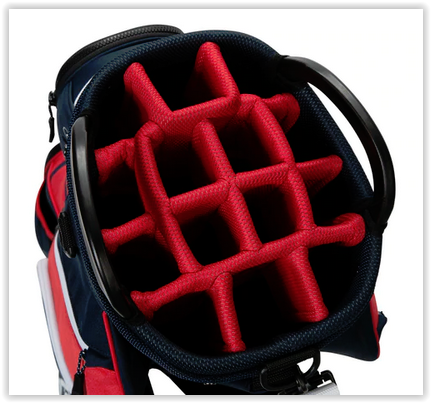 Cobra Ultralight Pro Cartbag Navy Red