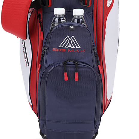 Big Max Feather Dri Lite Standbag Rood Navy Wit