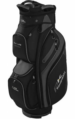 Powakaddy Cartbag DLX Lite Black Titanium Silver