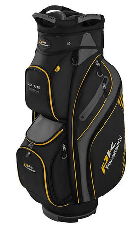 Powakaddy Cartbag DLX Lite Black Titanium Yellow