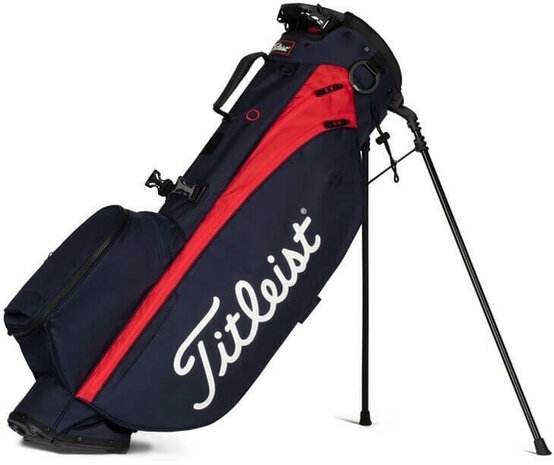 Titleist Players 4 Standbag Navy Red