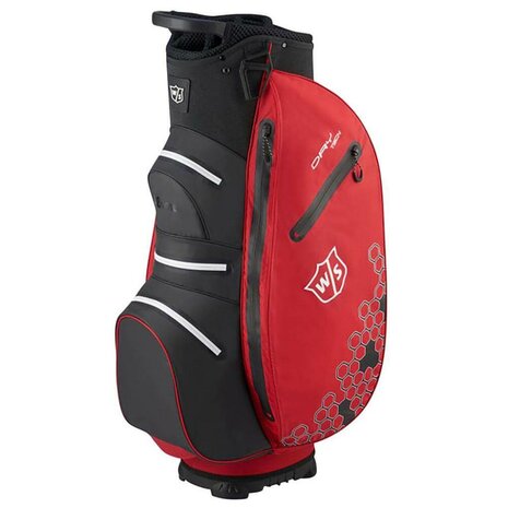 Wilson Staff Dry Tech 2 Waterproof Cartbag Red Black