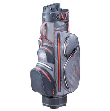 Big Max Aqua Silencio 3 Cartbag Charcoal Black Red