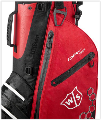 Wilson Staff Dry Tech 2 Waterproof Standbag Red