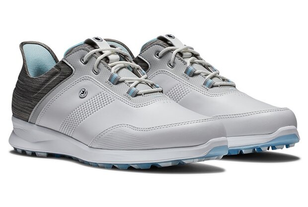 Footjoy Stratos White Gray Ladies 90119