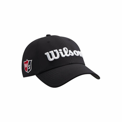 Wilson Pro Tour Cap Black White