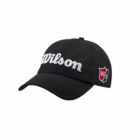 Wilson Pro Tour Cap Black White