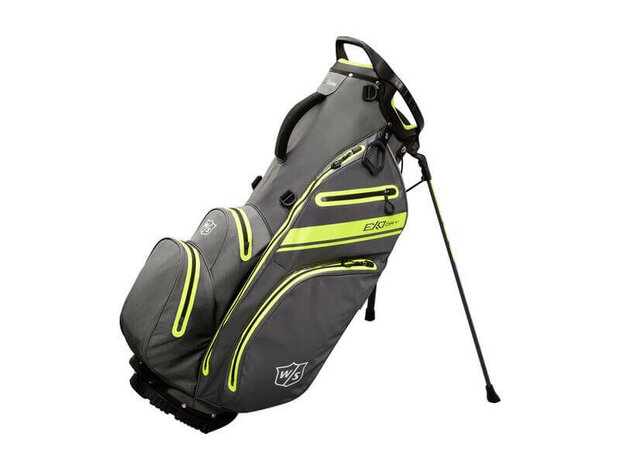 Wilson Staff eXo 2 Dry Standbag Charcoal Lime