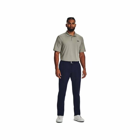 Under Armour Performance 3.0 Golfpolo Olijf Groen