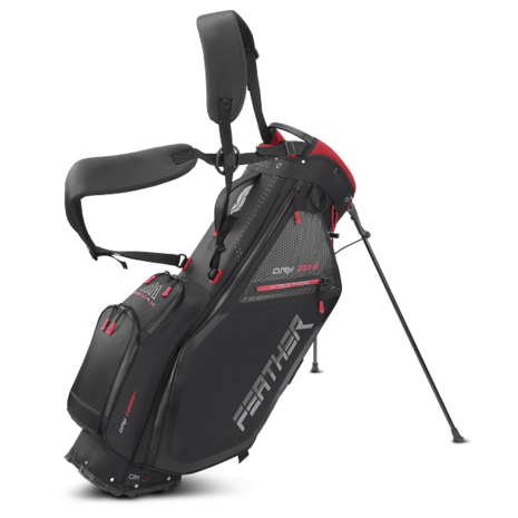 Big Max Feather Dri Lite Standbag Zwart Rood