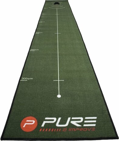 Pure2improve Birdie Drill Puttingmat 4 meter