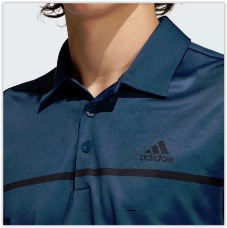 Adidas Primegreen Print Polo Shirt Blauw 