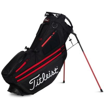 Titleist Hybrid 14 Standbag Black Red