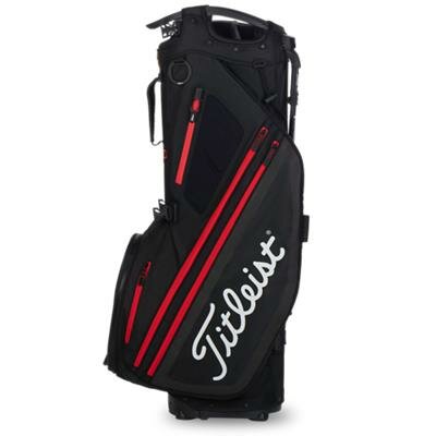 Titleist Hybrid 14 Standbag Black Red