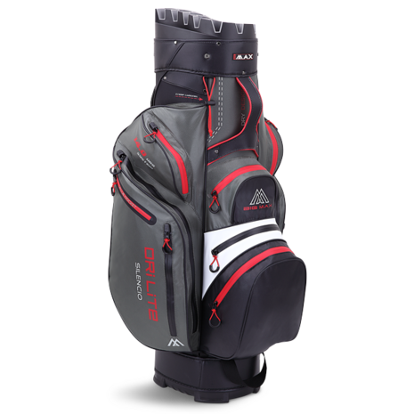 Cartbag Big Max Silencio 2 Dri Lite  Charcoal Black Red