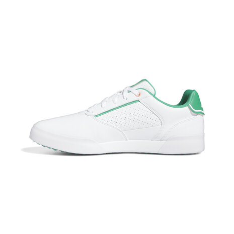 Golfschoenen Adidas Heren Retrocross Wit Groen