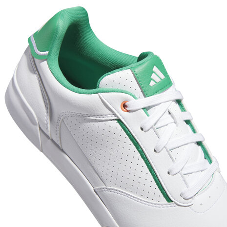 Golfschoenen Adidas Heren Retrocross Wit Groen