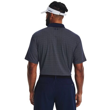 Under Armour T2G Printed Polo Midnight Navy