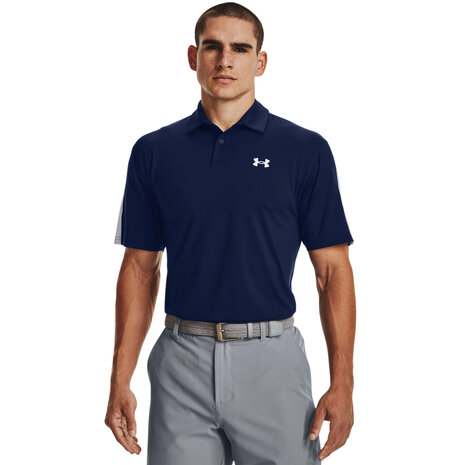 Under Armour T2G Blocked Polo-Academy White