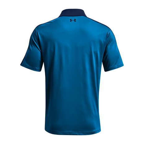 Under Armour T2G Blocked Polo-Victory Blue