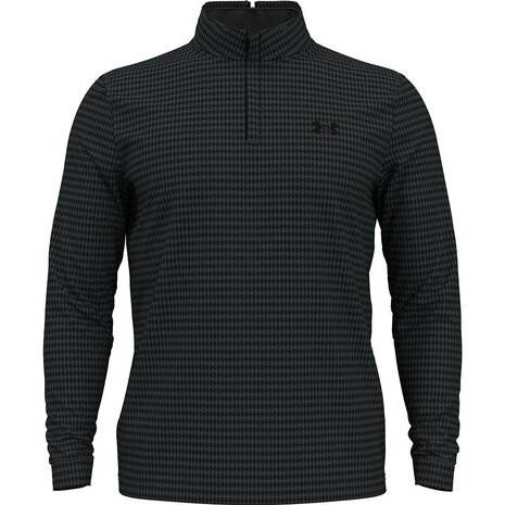 Under Armour Playoff Printed 1/4 Zip-Zwart