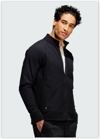 Adidas Statement Full Zip Jacket Black