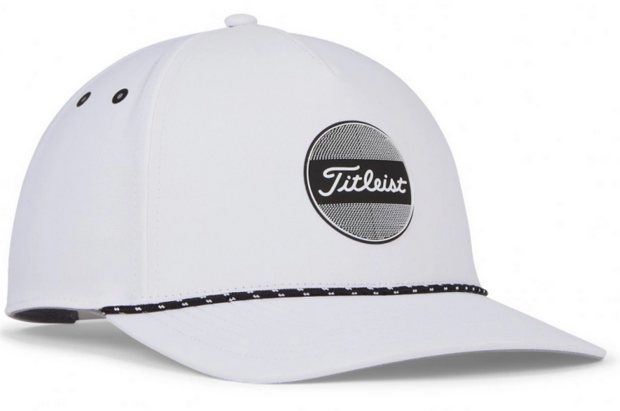 Titleist Boardwalk Rope Cap Grey White Black