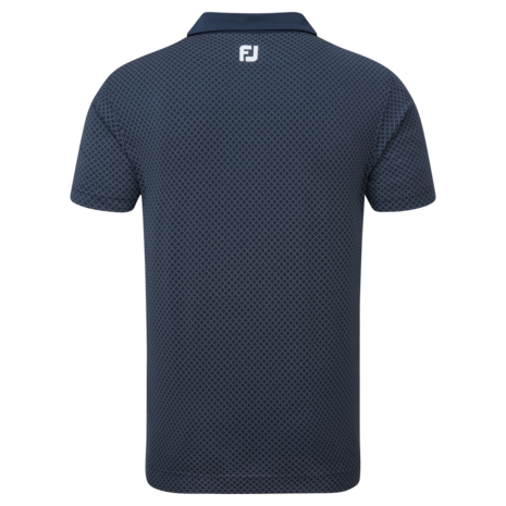 Footjoy Diamond Dot Print Navy White