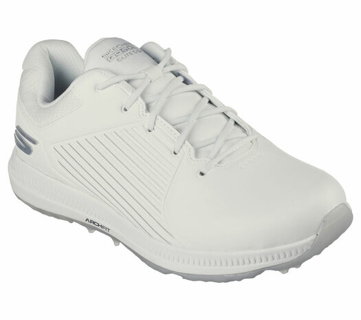 Skechers Dames Golfschoenen Go Golf Elite 5-GF Wit Zilver