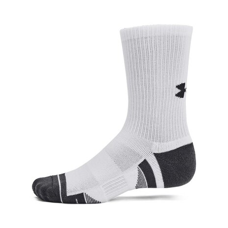 Under Armour 3 Paar Golfsokken Lang Wit