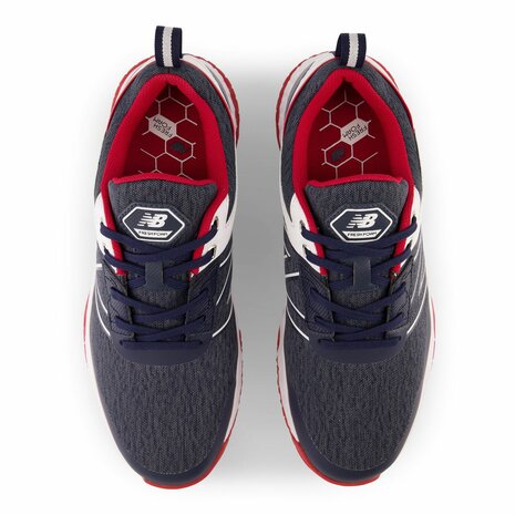 Golfschoenen New Balance Fresh Foam Contend Navy Red