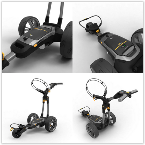 Powakaddy CT6 Gun Metal 18 Hole Lithium EU