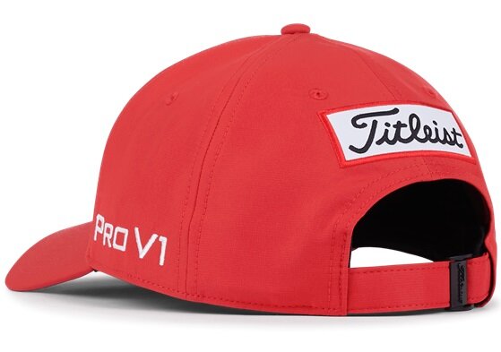 Titleist Tour Performance Cap Red White