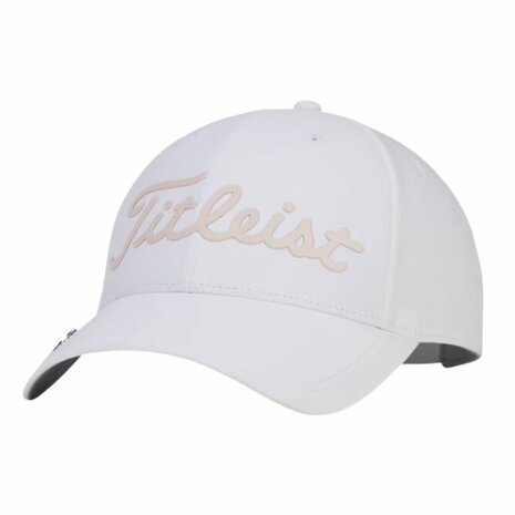 Titleist Players Performance Ball Marker Dames Cap Wit Rose