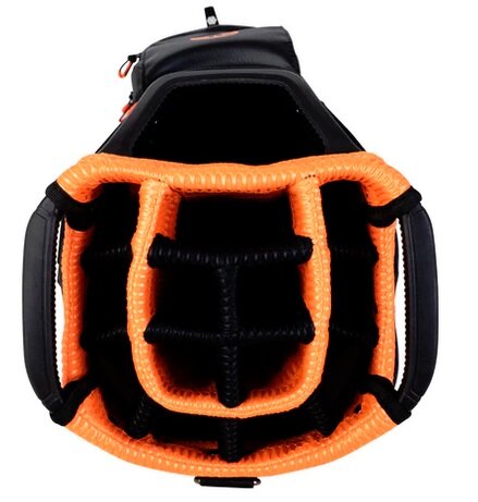 Fastfold Storm Cartbag Black Charcoal Orange