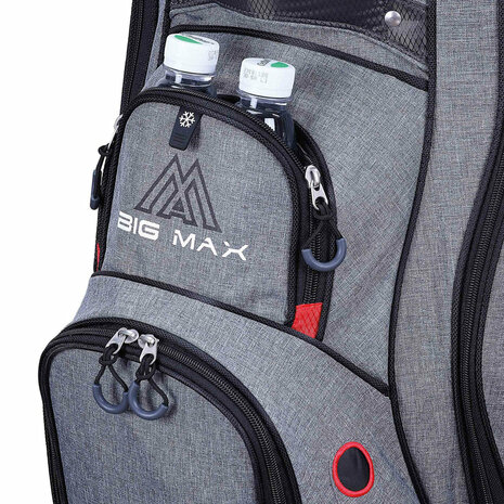 BigMax Cartbag Terra X Black Red