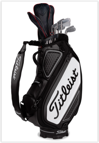 Titleist Tour Bag Black White 2022