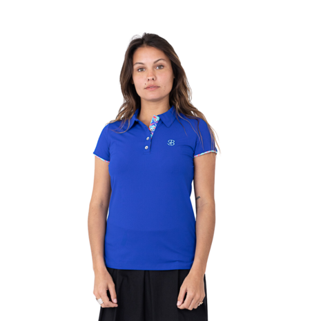 Chiberta Inca Dames Golfpolo Kobalt