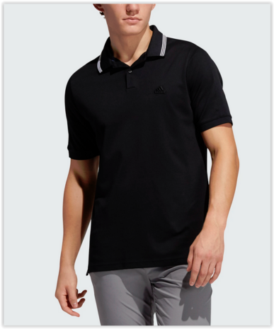 Adidas Go-To Polo Black White 