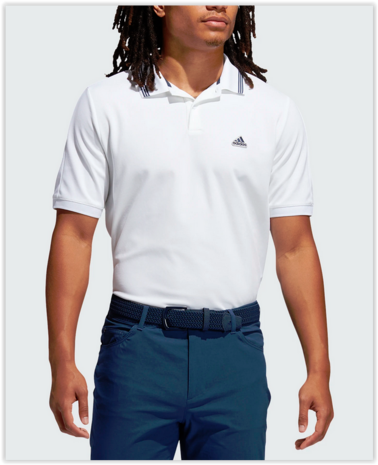 Adidas Go-To Polo White Navy