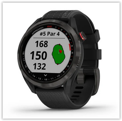 Garmin Approach S42 Golf GPS Gun Metal