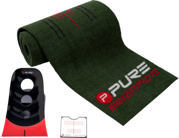 Pure2Improve Putting Practice Set Deluxe 3