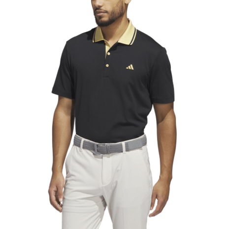 Adidas Heren Golfpolo U365T TK Zwart