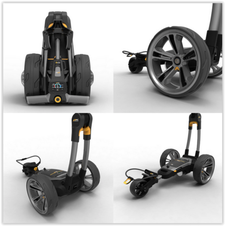 Powakaddy CT6 Gun Metal 18 Hole Lithium EU