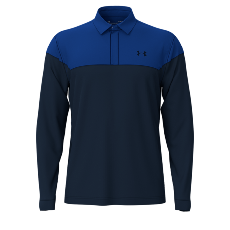 Under Armour LS Playoff Novelty Polo Royal