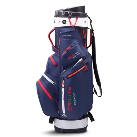 Cartbag Big Max Silencio 2 Dri Lite Navy Silver Red