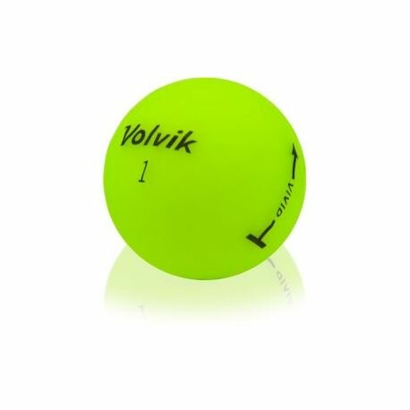 Volvik Vivid Golf Balls Lime