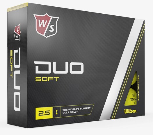 Golfballen Wilson Staff Duo Soft 2.5 Geel 2023